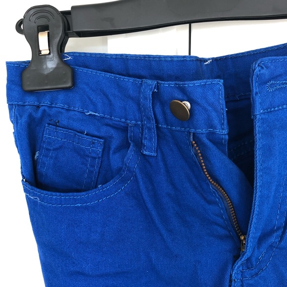 NWOT bright blue skinny jean - Picture 2 of 5